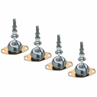 Atlantic TD30B4 trillingsdempers inclusief verstelbout (4 stuks)