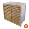 Metosi Airco Cover Compuesto Teak Medium