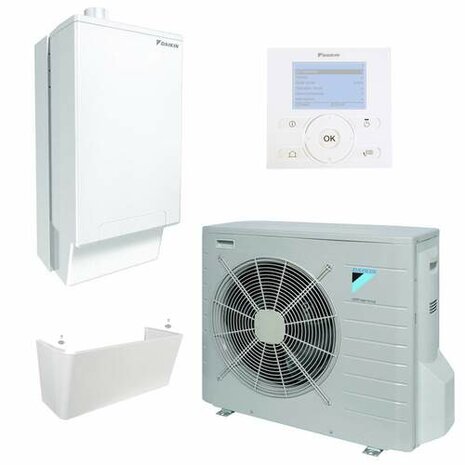 Daikin Intergas R hybride warmtepomp set lucht/water verwarmen 8 kW